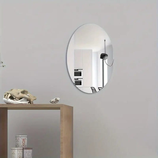 Unbreakable Acrylic Mirror Self-Adhesive Wall Sticker | Lightweight Safety Mirror For Home